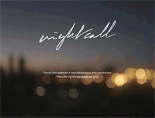 Tablet Screenshot of nightcall.us